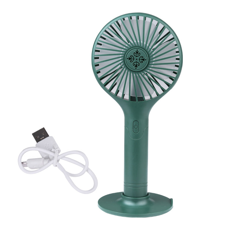 Portable Hand-held Folding Cooling Desk Fan Mini Cooler USB Charging