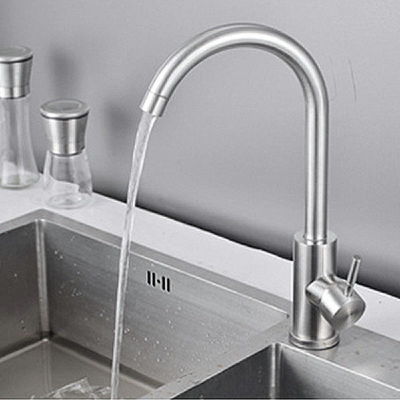 360 degree Swivel Spout Single Lever Faucet Kitchen Sink Mixer Taps