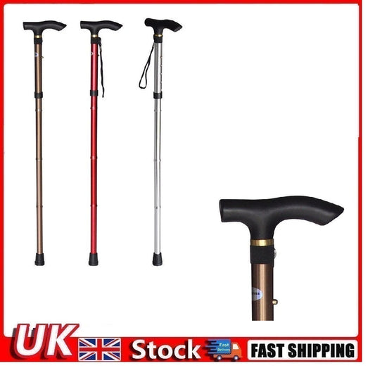 Easy Folding Lightweight Adjustable Walking Stick for Elderly Men Women