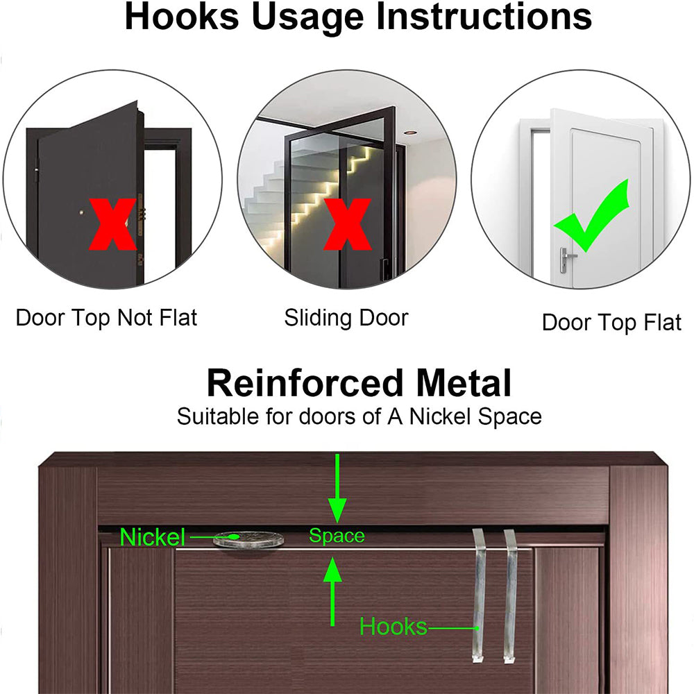 24 Pockets Hanging Shoe Holder Storage Box Over Door Rack Hanger Closet Organizer