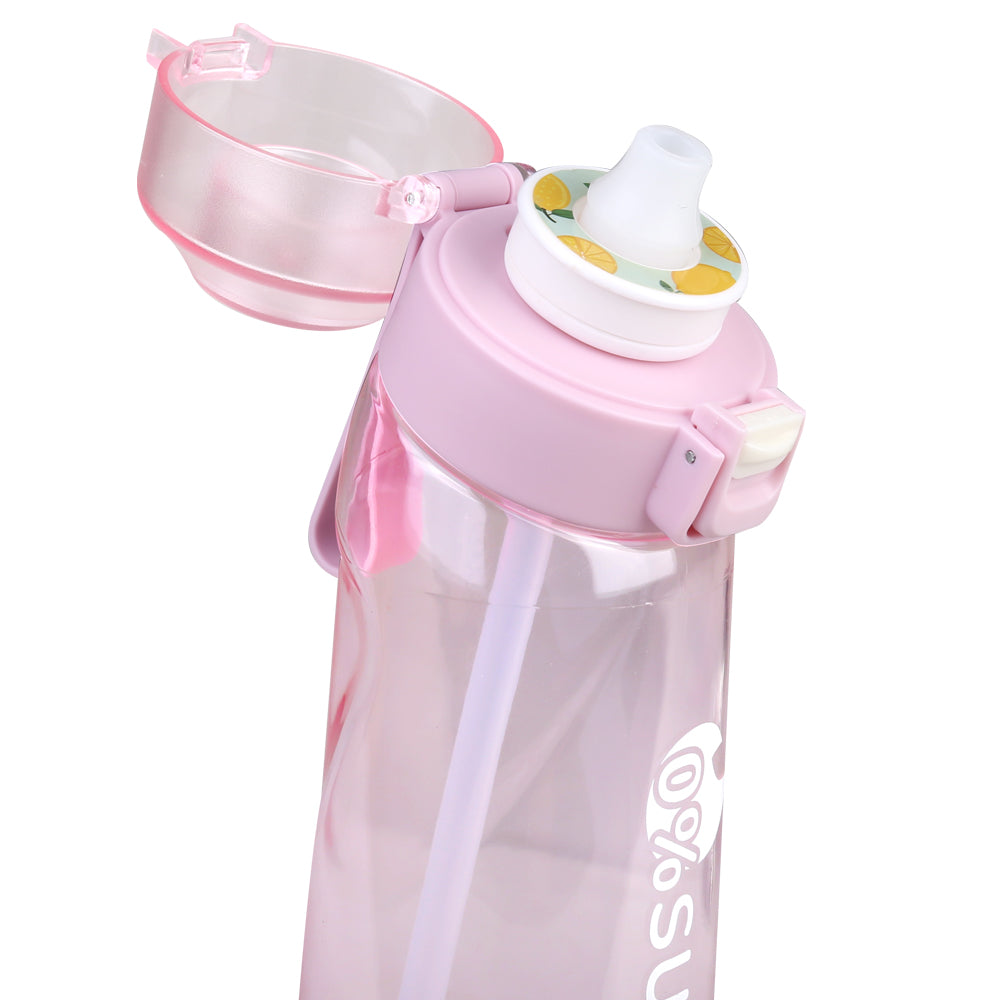 Air Water Bottle Taste Pod AIR Fruit Fragrance Flavored Water Bottle - Pink