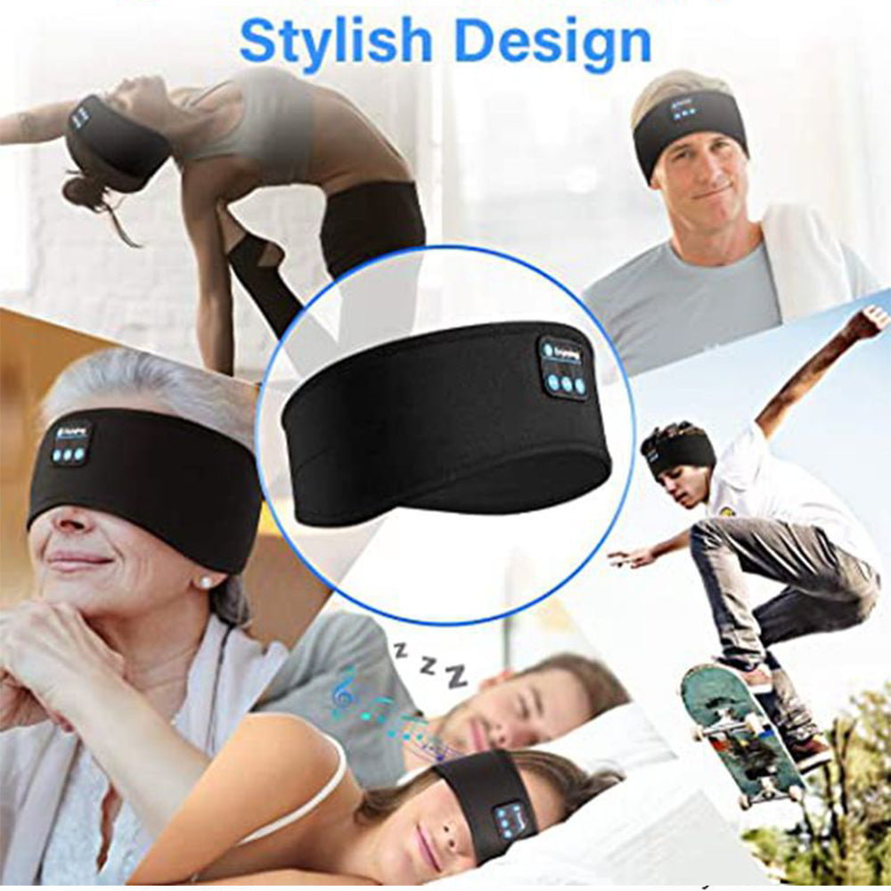 Wireless Bluetooth Headband Sleep Stereo Headset Sport Music Earphone Headphone - Multiple Colors