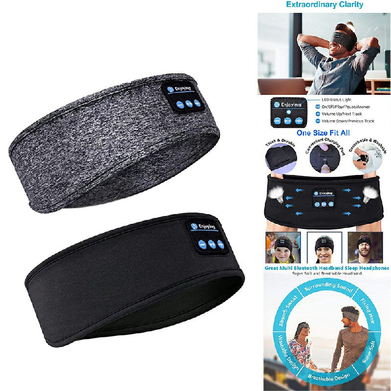 Wireless Bluetooth Headband Sleep Stereo Headset Sport Music Earphone Headphone - Multiple Colors