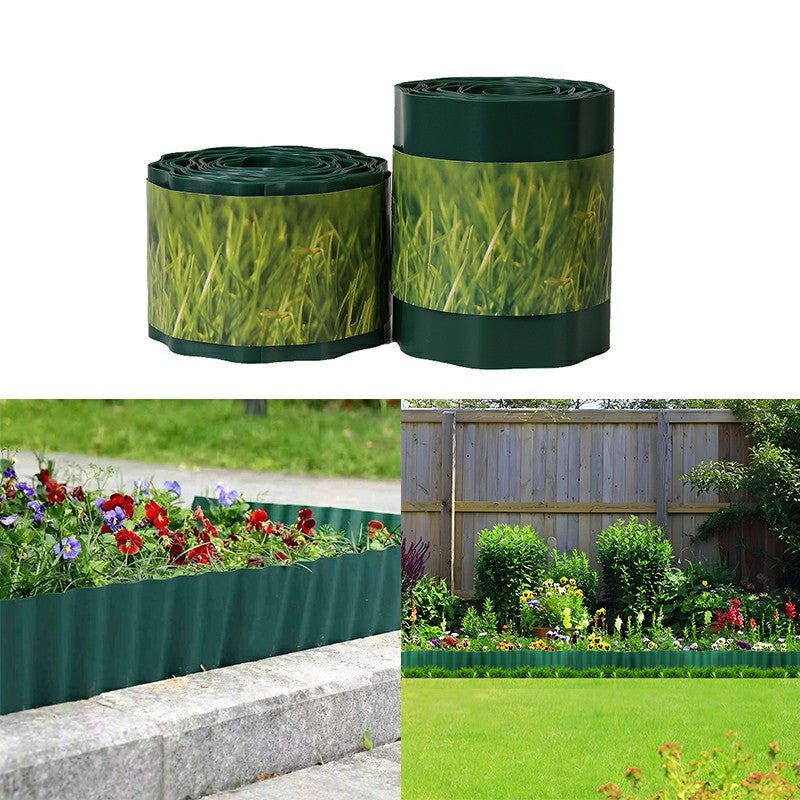 Lawn Garden Border Edging Flexible PVC Landscape Edging for DIY Flower Bed Fencing