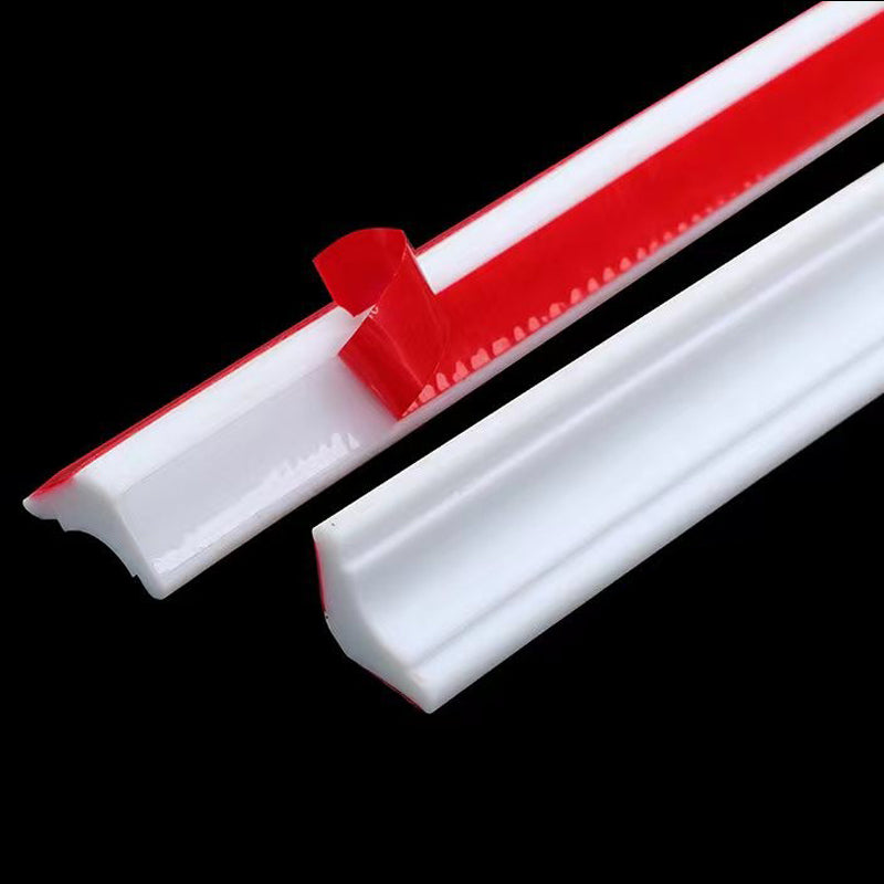 Self-adhesive Wall Triangle Corner Trim Wall Inner Corner Line Ceiling Edge Skirting Caulk Strip 27mm x 20mm 3m Or 5M