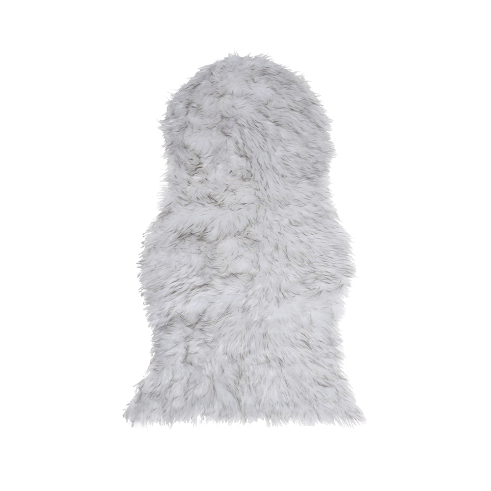 Large Faux Fur Sheepskin Rug Room Sofa Hairy Mat Fluffy Mat Shaggy Floor Carpet grey/white/white+grey