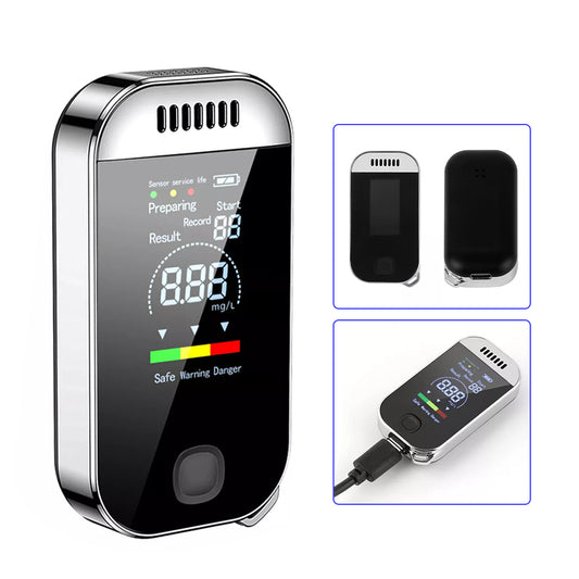 Professional LCD Digital Breath-Alcohol Tester Portable Breathalyser Self Analyzer