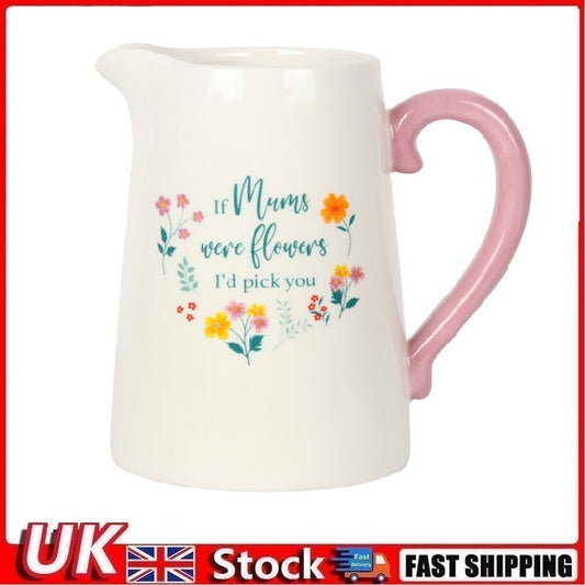 If Mums Were Flowers Ceramic Flower Jug