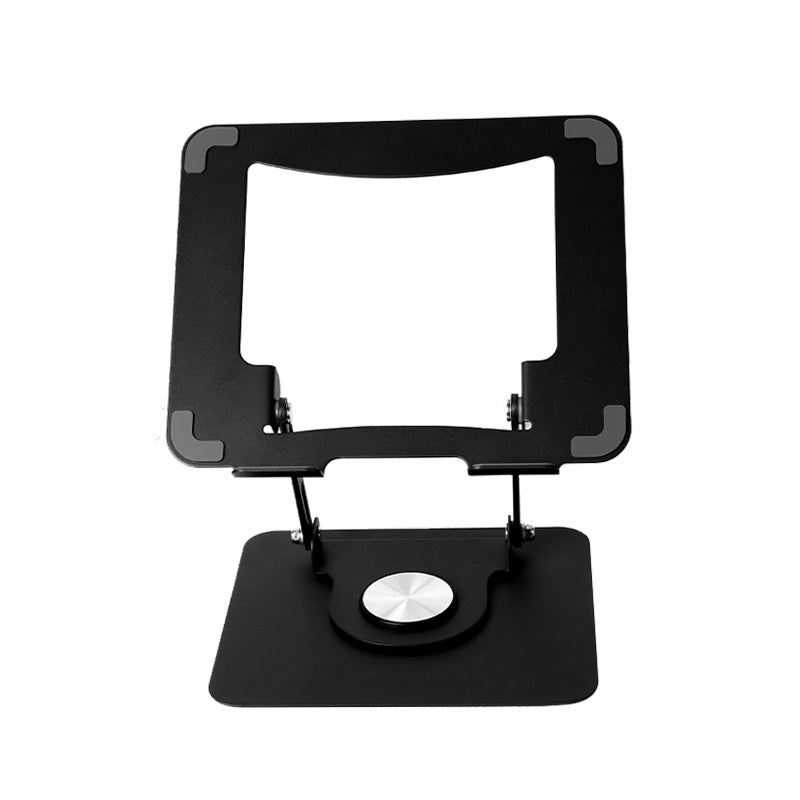 360-degree Rotation Metal Portable Laptop Tablet Stand Riser Bracket Adjustable Holder for Desk - Black OR Silver