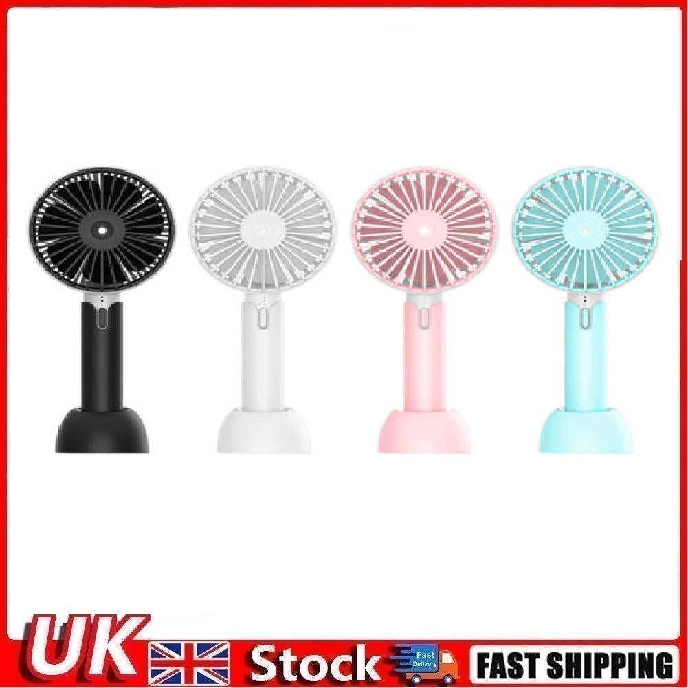 Mini Hand-held Fan Portable Desktop Fan Summer Cooler Cooling USB Rechargeable