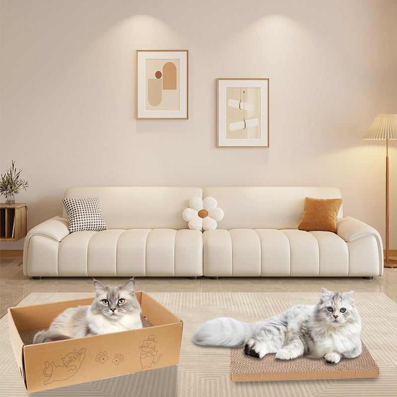 5PCS Cat Scratching Board Reversible Cat Cardboard Refill Pad Corrugated Scratch Bed for Indoor Kitty