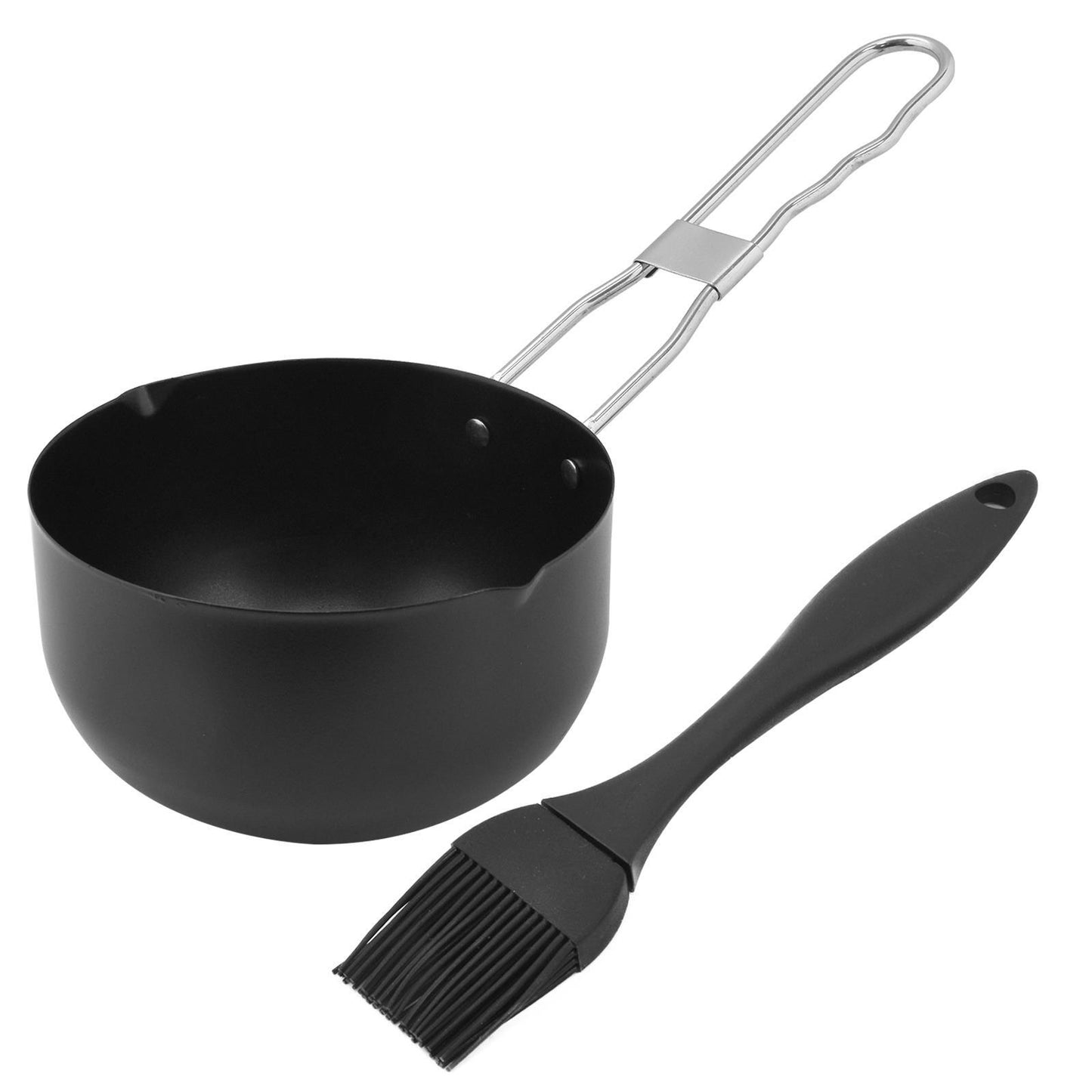 BBQ Saucepan Set with Silicone Brush AS-19395