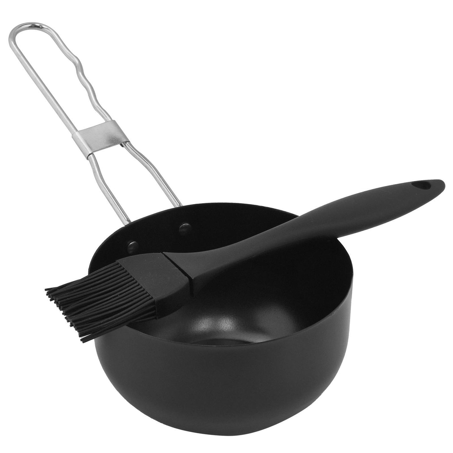 BBQ Saucepan Set with Silicone Brush AS-19395