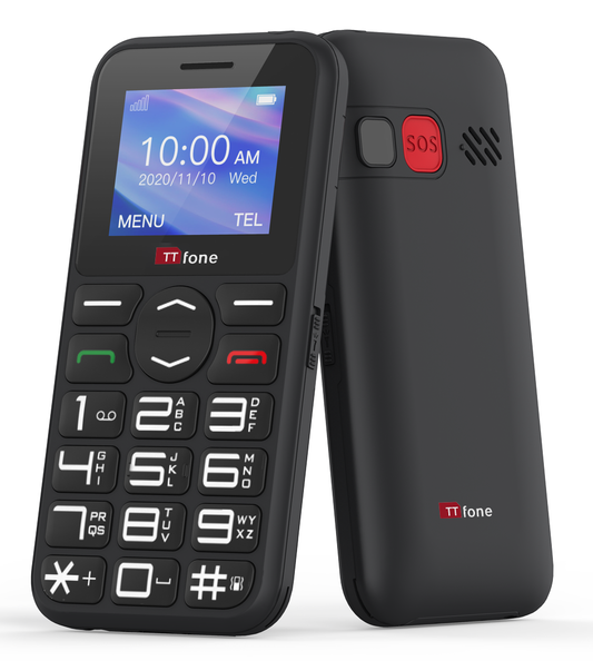 TTfone TT190 Big Button Basic Senior Emergency Mobile Phone - Simple Cheapest Phone (Vodafone PAYG)