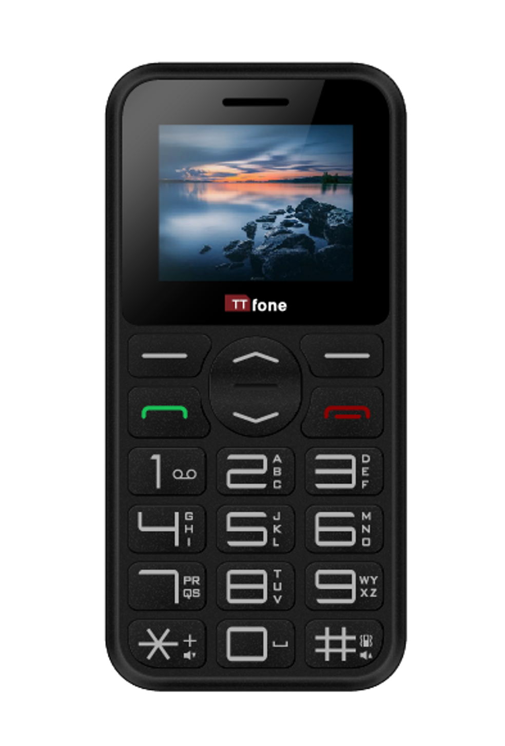 TTfone TT190 Big Button Basic Senior Emergency Mobile Phone - Simple Cheapest Phone (Vodafone PAYG)