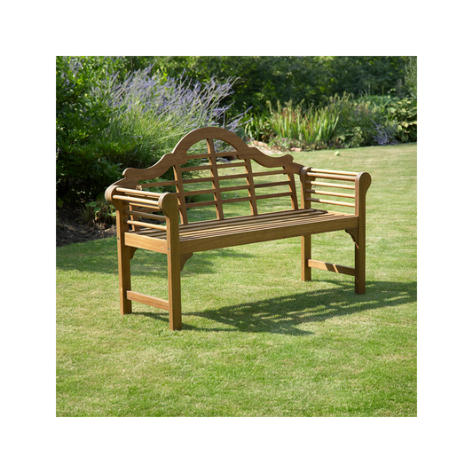 Lutyens Style Bench - Natural Oil