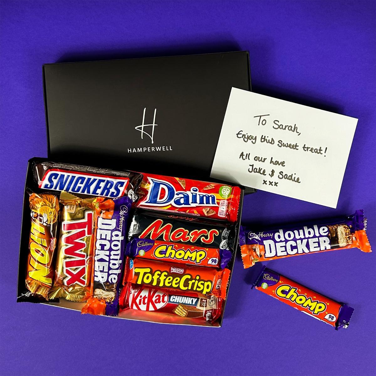 Men's Chocolate Letterbox Gift Hamper