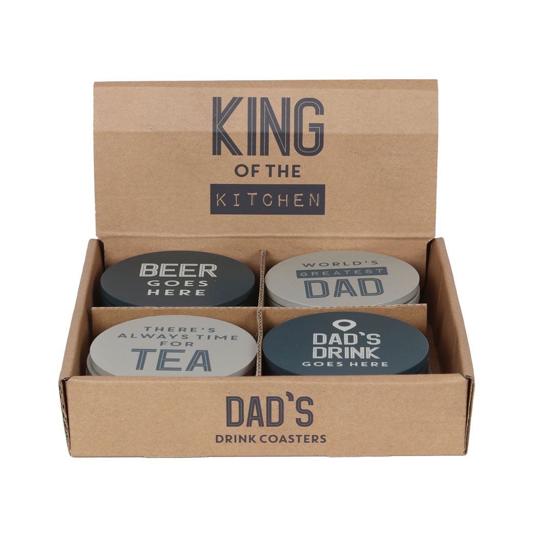 Foodie Father Coaster Display