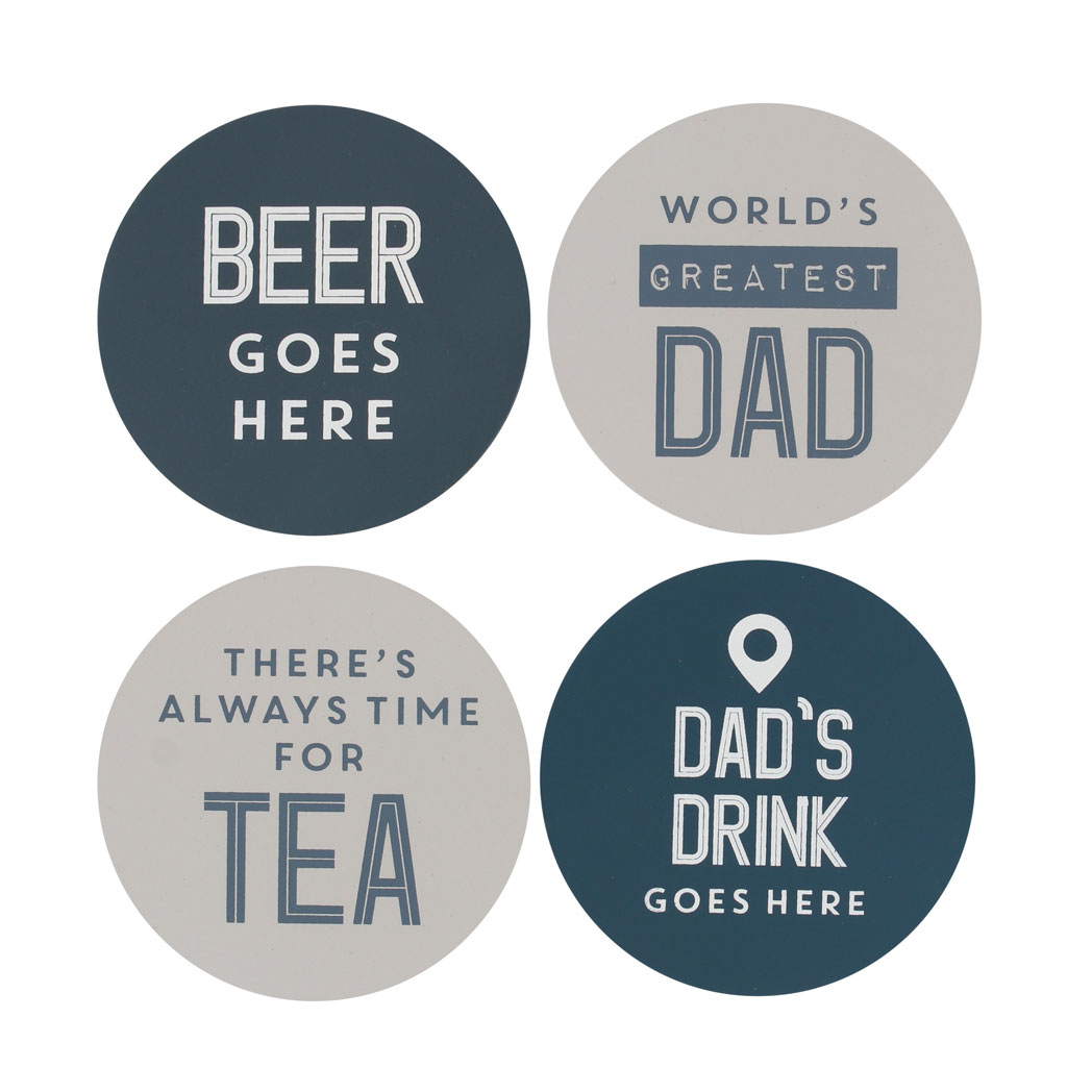 Foodie Father Coaster Display