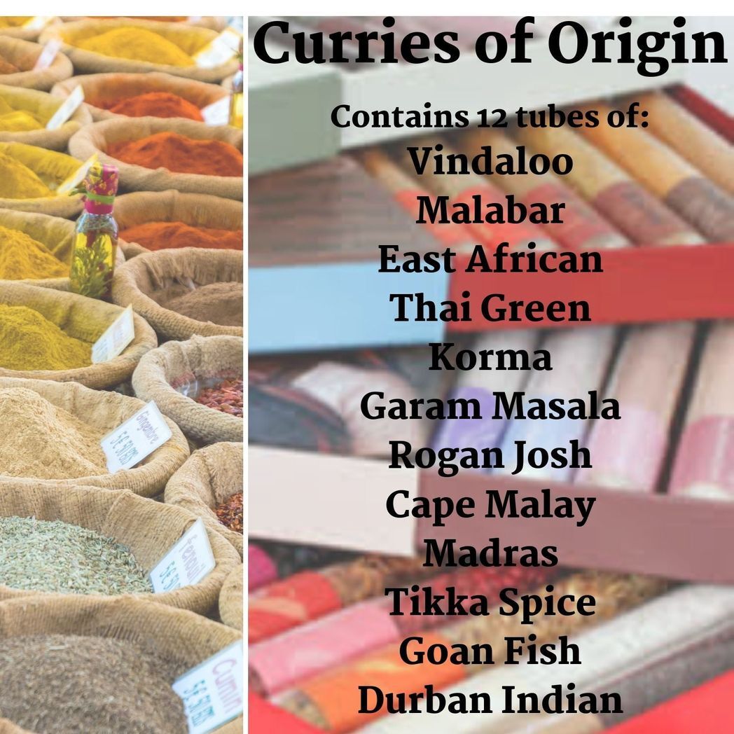 Curries of Origin | Collection of 12 Curries from around the World