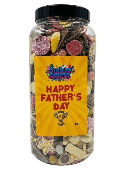 Fathers Day 3kg Jar - Chocolate Mix