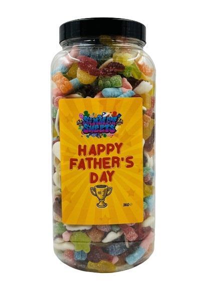 Fathers Day 3kg Jar - Fizzy & Jelly Mix