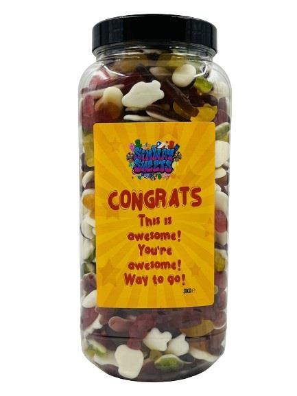 Congrats 3kg Jar - Jelly Mix