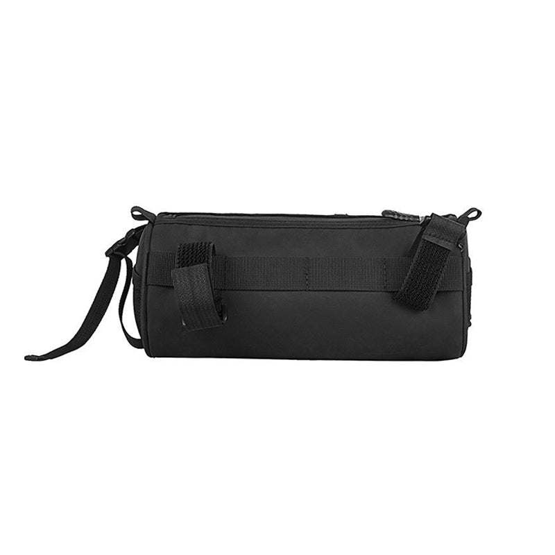 Bike Frame Bag Shoulder Bag Bicycle Handlebar Bag Mountain Bike Front Tube Pouch - Black Rope