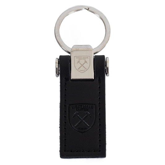 West Ham United FC Leather Key Fob