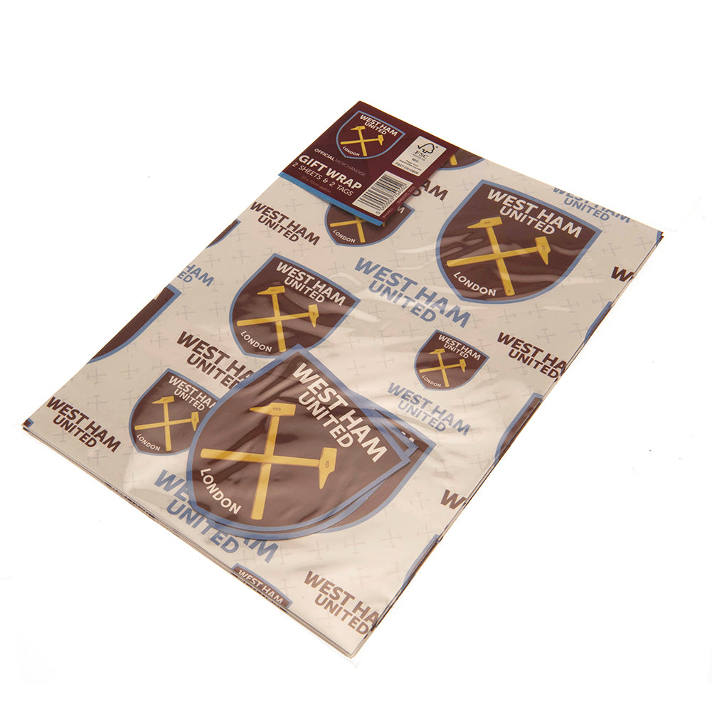 West Ham United FC Gift Wrap