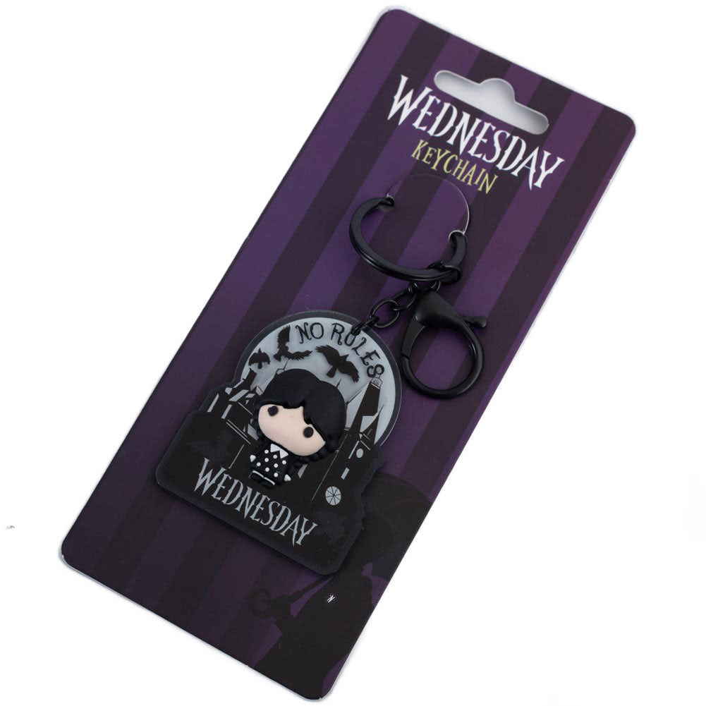 Wednesday 3D Chibi Keyring