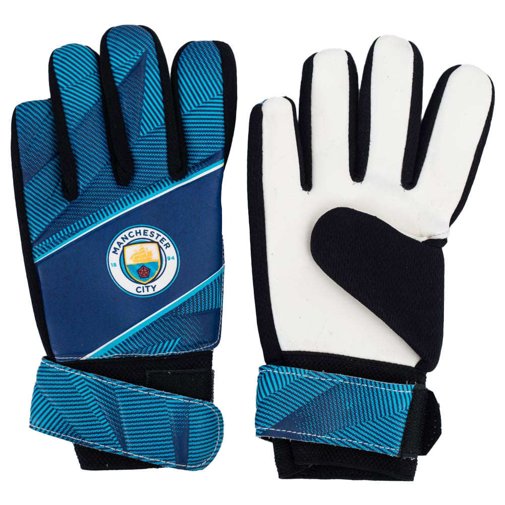 Manchester City FC Fuse Goalkeeper Gloves Yths