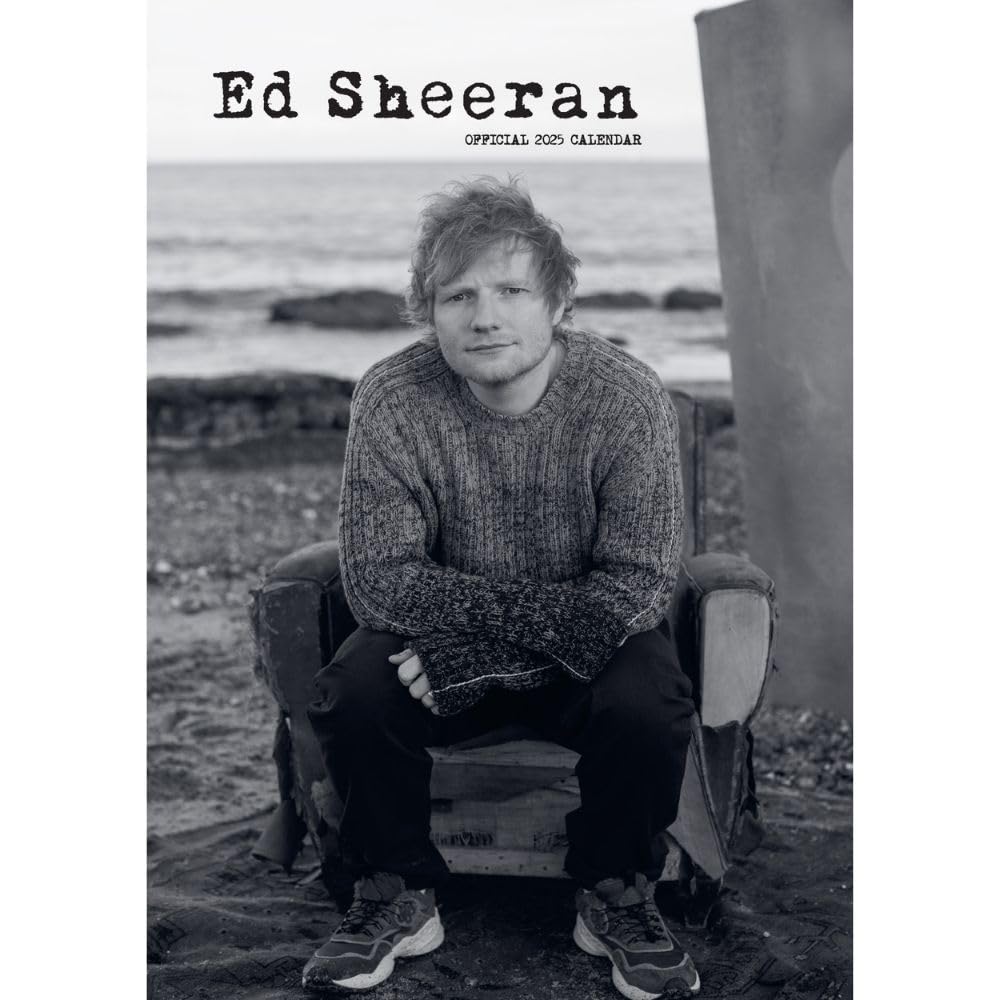 Ed Sheeran A3 Calendar 2025