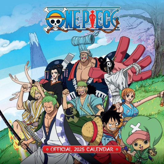 One Piece Square Calendar 2025