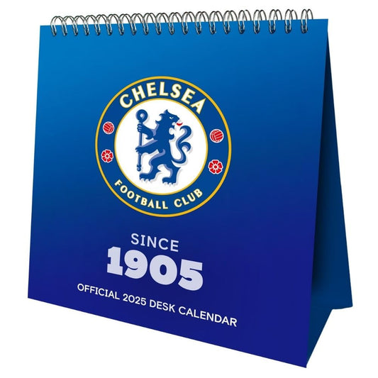 Chelsea FC Desktop Calendar 2025