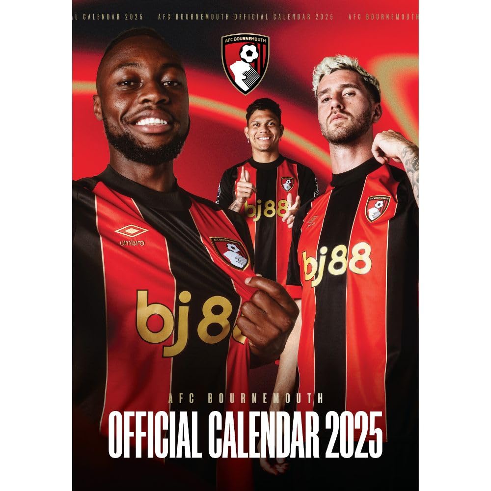 Bournemouth AFC A3 Calendar 2025