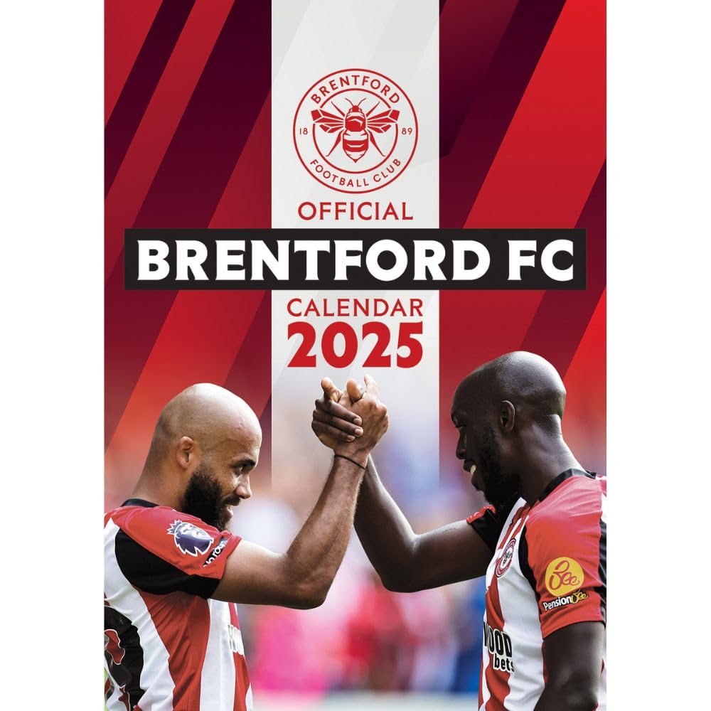 Brentford FC A3 Calendar 2025