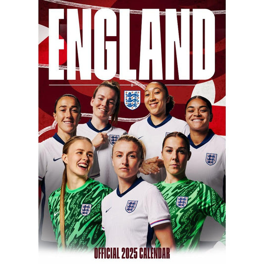 England Lionesses A3 Calendar 2025