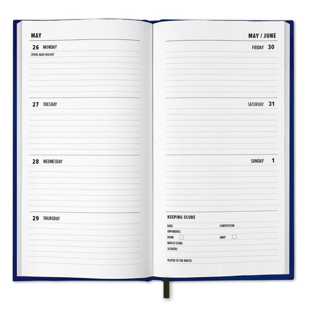 Chelsea FC Slim Diary 2025