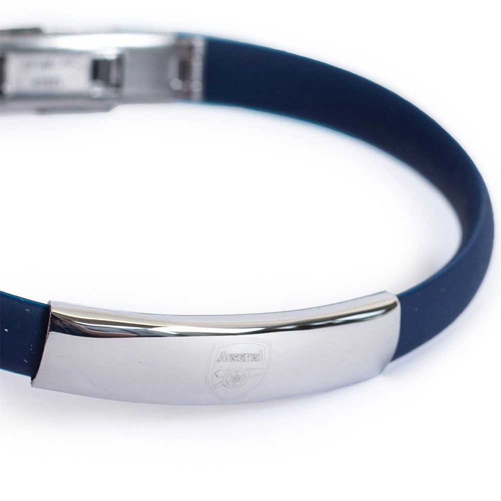 Arsenal FC Navy Silicone Bracelet