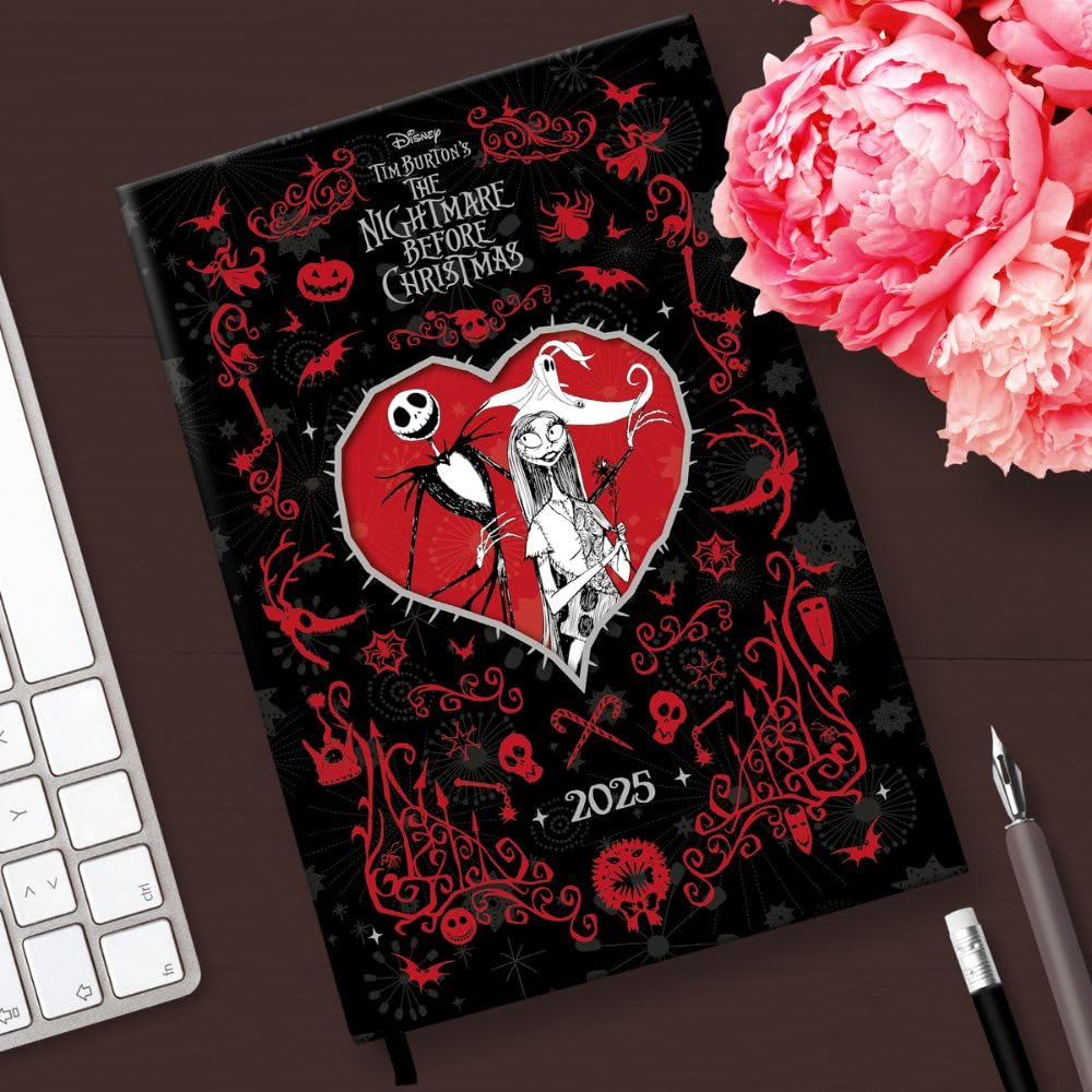 The Nightmare Before Christmas A5 Diary 2025