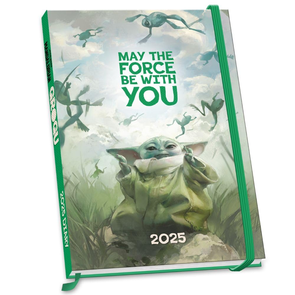 Star Wars: The Mandalorian Grogu A5 Diary 2025