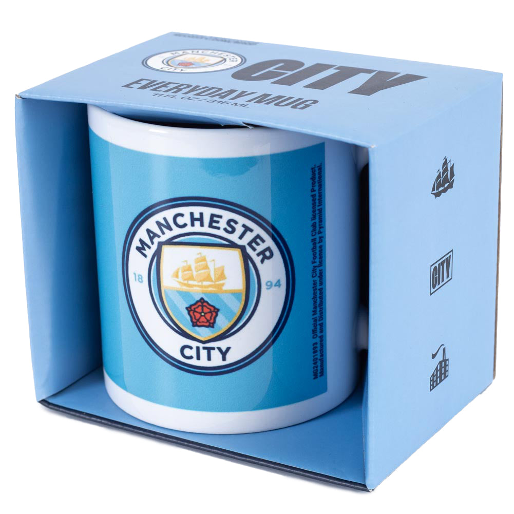 Manchester City FC Crest Mug