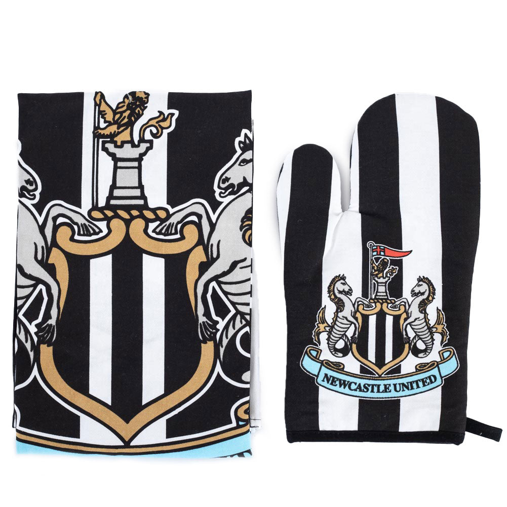 Newcastle United FC Apron & Oven Glove Set