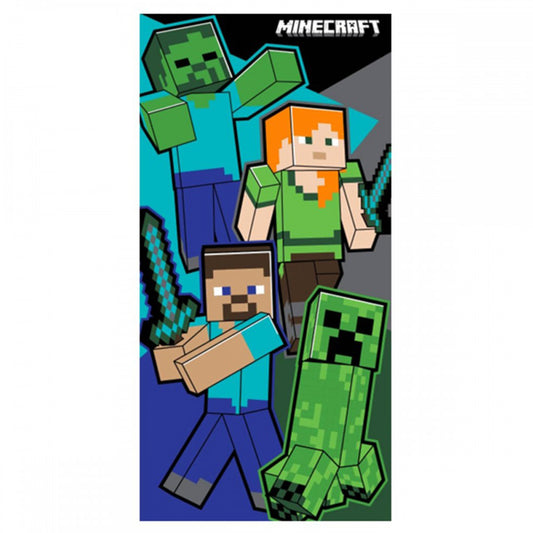 Minecraft Characters Towel