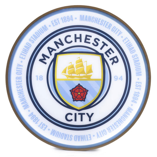 Manchester City FC 12 Inch LED Wall Light