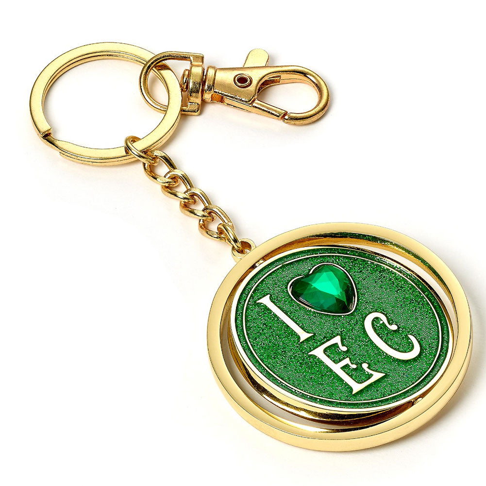 Wicked I Love Emerald City Spinner Keyring