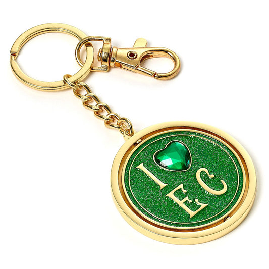 Wicked I Love Emerald City Spinner Keyring