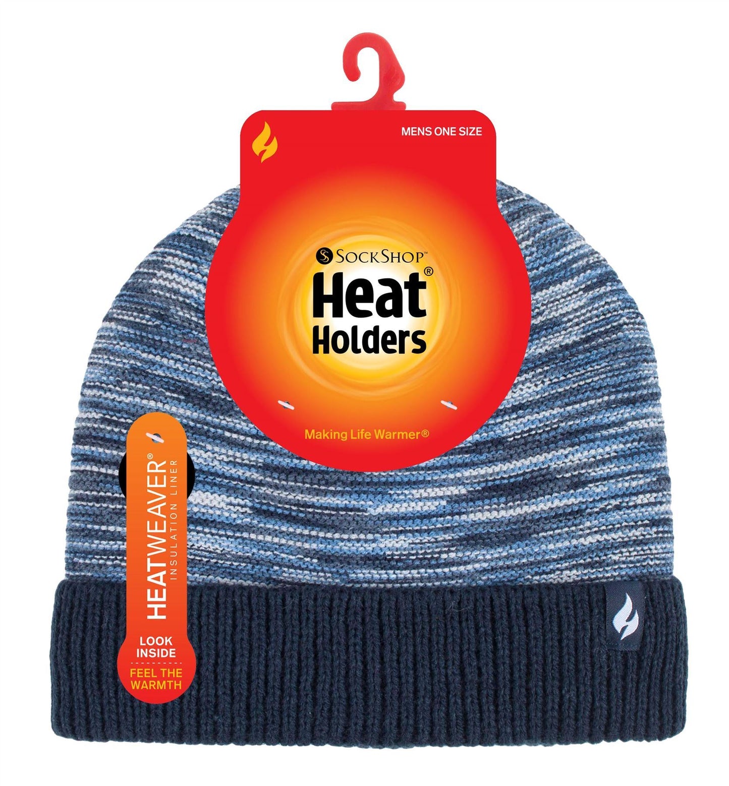 Heat Holders - Mens Hat - MEDWAY (Dark Blue)