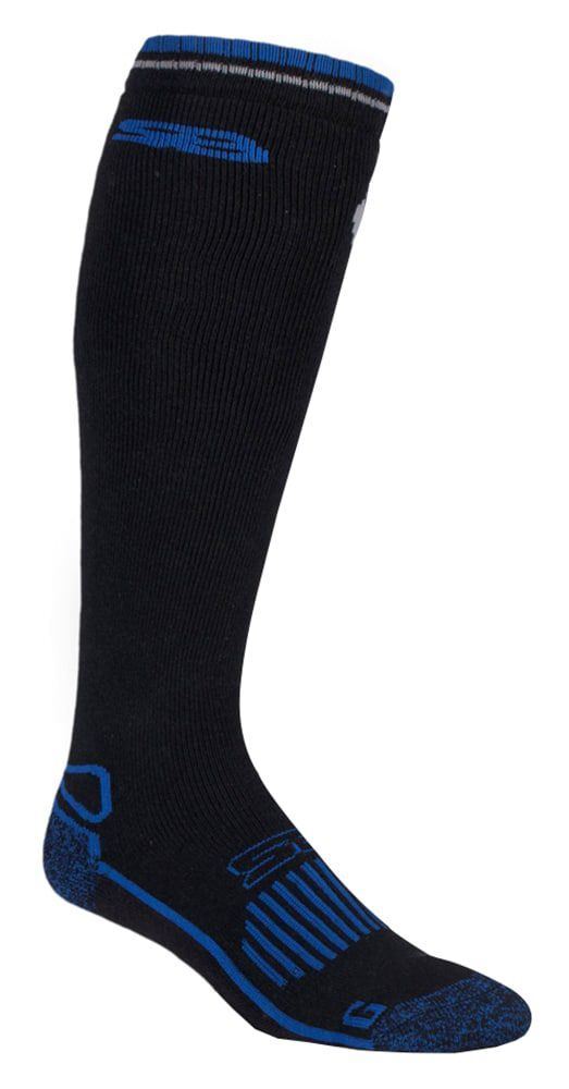 Storm Bloc - 1 PAIR Mens BG Knee High Wool Socks (SBGMS008BLK)